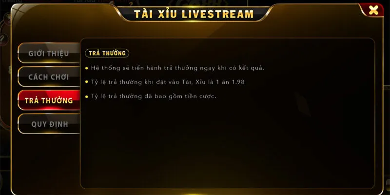 Tài Xỉu Livestream Go88 Cược Đơn Giản, Thắng Lợi Lớn Cách nhận biết thắng thua khi tham gia Tài Xỉu Livestream Go88